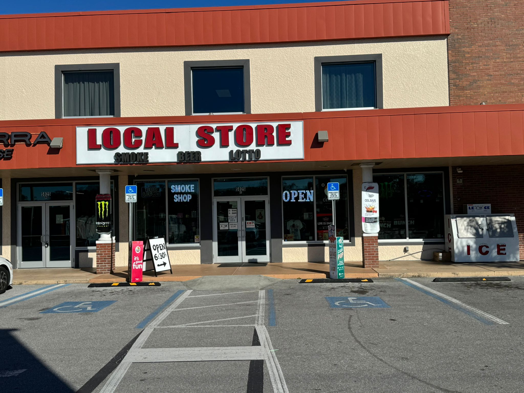 LOCAL STORE Smoke Shop exterior — 5825 66th St N St. Petersburg FL